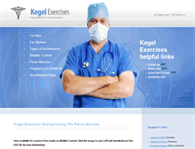 Tablet Screenshot of kegel-exercises.com